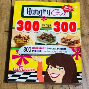 Hungry girl 300 Under 300 calories Cookbook - Yellow Cover